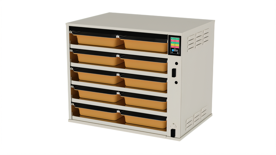 Product image #1 for ReadyFlex RFHU-52F 10-Pan Full-Size Hot Holding Cabinet with Touchscreen Control