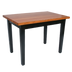 Thumbnail image #1 for John Boos Rouge et Noir Le Classique 48-Inch Island Work Table with American Cherry Edge Grain Top