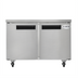 Thumbnail image #1 for Koolmore 48-Inch Two-Door Undercounter Freezer, Stainless Steel