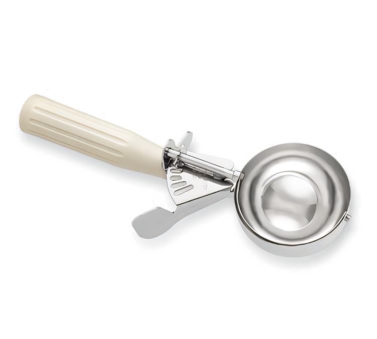 Product image #1 for Hamilton Beach Commercial #10 Thumb Press Disher, 2 to 3 oz, Ivory Handle