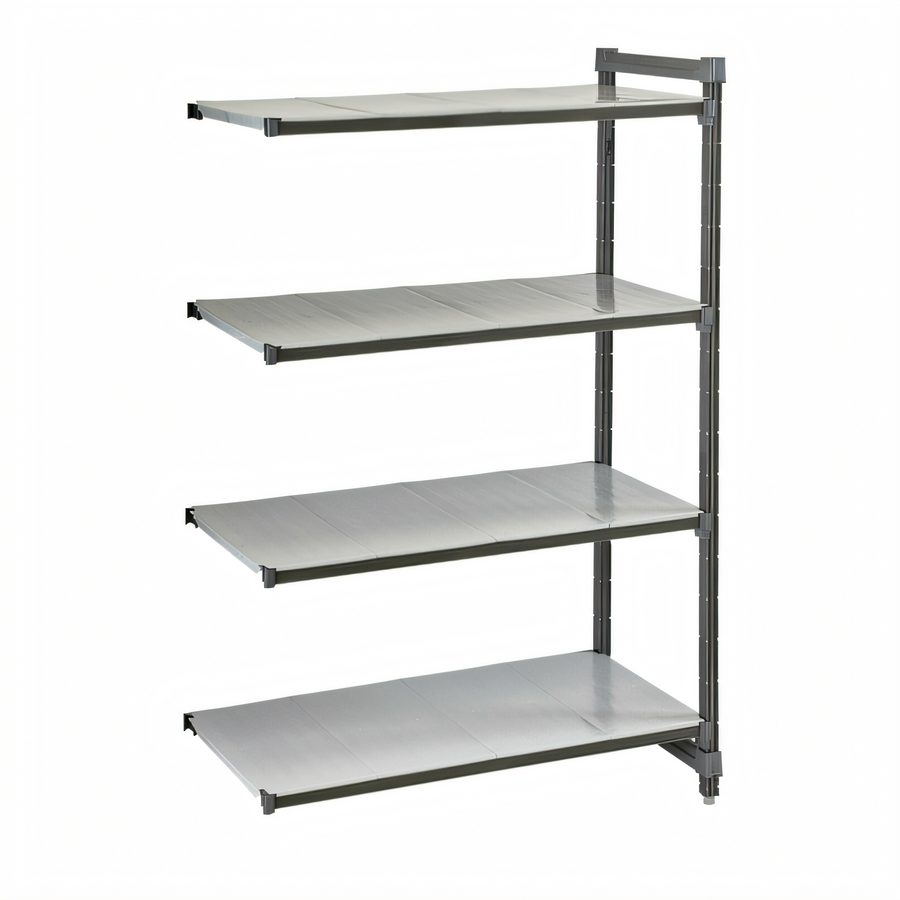 Product image #1 for Cambro CBA213684S4580 Camshelving® Basics Plus Stainless Steel Shelving