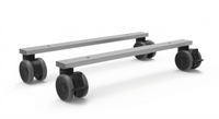 UNOX USA ChefTop MIND.Maps Plus Mobile Column Base Stand, 5-9/16 Inch High, for EVEREO 900 and CHEFTOP MIND.Maps COMPACT