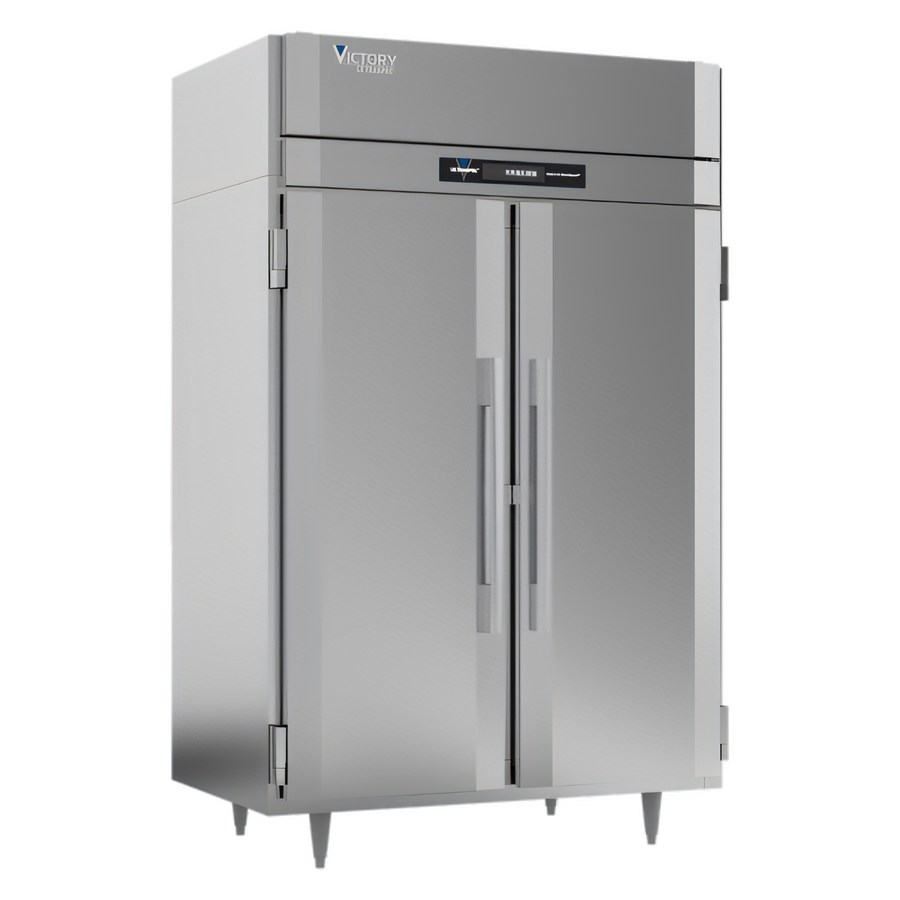 Product image #1 for Victory UltraSpec Two-Section Solid Door Reach-In Freezer, 44.57 Cu. Ft., Self-Contained