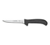 Thumbnail image #1 for Sani-Safe 5-Inch Wide Hollow Ground Utility/Deboning Knife, Stain-Free High-Carbon Steel, Black Polypropylene Handle