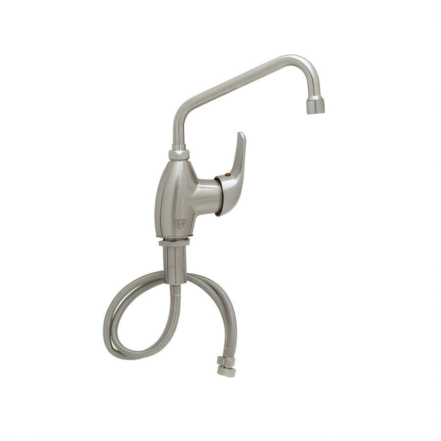 Product image #1 for EverSteel Stainless Steel Single-Hole Deck Mount Single Lever Manual Faucet with 8-Inch Swing Nozzle