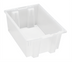 Thumbnail image #1 for Quantum Clear Heavy-Duty Stack and Nest Tote, 19-1/2