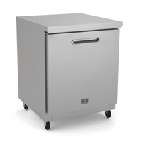 Kelvinator Commercial 27-Inch ADA-Height One-Section Undercounter Refrigerator, 6.5 Cu. Ft., Solid Right-Hinged Door
