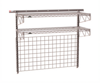 Metro SW-1848K4-45-BASE SmartWall Wall-Mounted Shelving