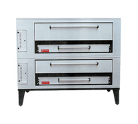 Marsal SD-1060/SD-660 Stacked Gas Deck Pizza Oven, 2 Decks, 36 x 60 Inch Chambers
