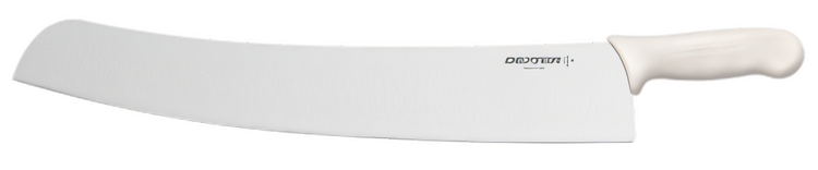 Product image #2 for Dexter Russell Sani-Safe 18-Inch Pizza Knife with Textured White Polypropylene Handle