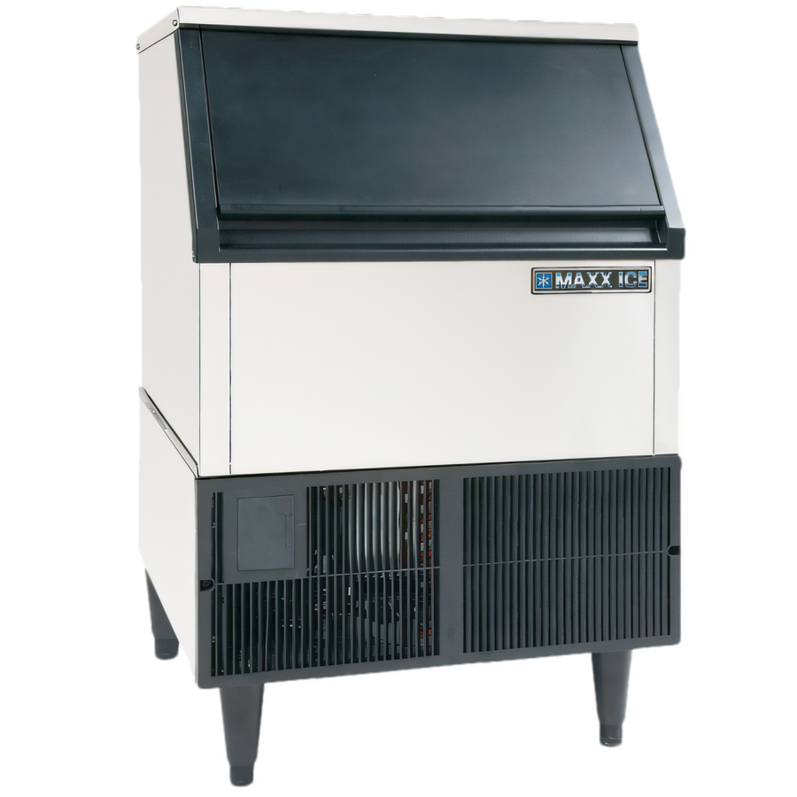 Product image #1 for Maxx Ice 265 lb. Half-Dice Cube Ice Maker With 75 lb. Built-In Storage Bin