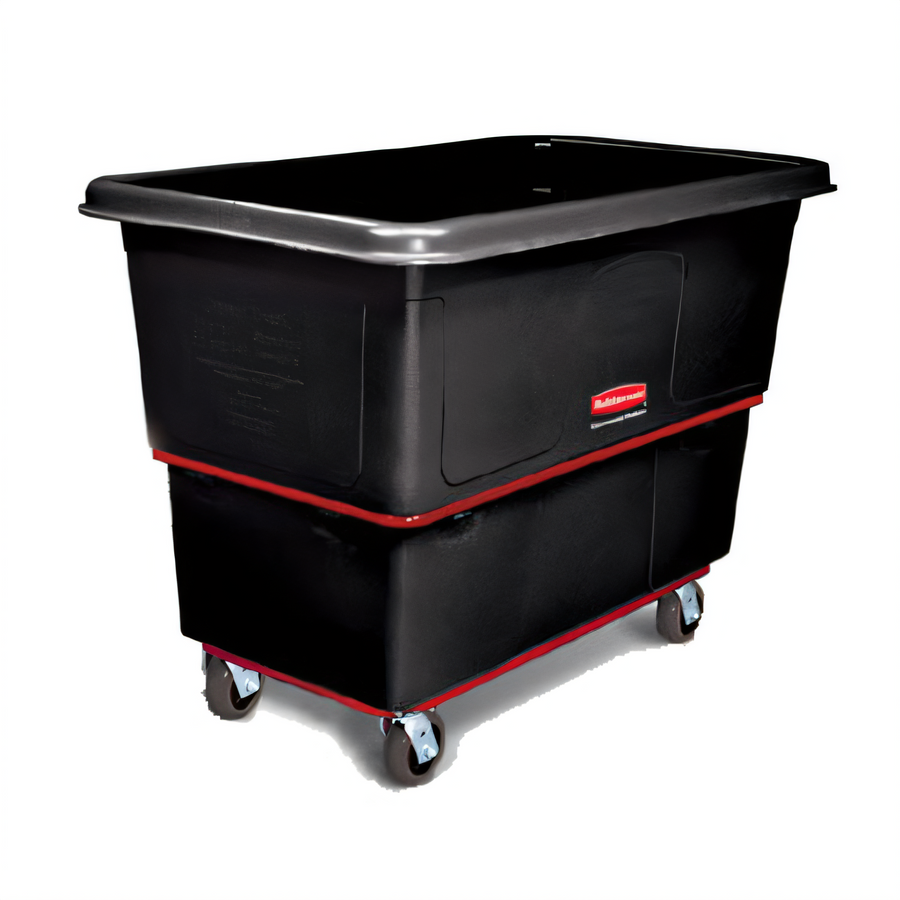 Product image #1 for Rubbermaid Commercial Products Heavy-Duty Open-Top Mobile Utility Truck, 27 Cu. Ft., 1,200 lb. Capacity