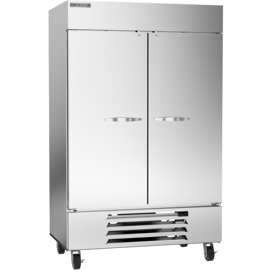 Product image #1 for Beverage Air Horizon Series Two-Section Reach-In Freezer, 52-Inch Wide, Bottom-Mounted Self-Contained, 46.2 Cu. Ft., Solid Doors