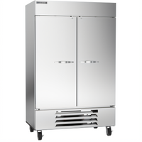 Beverage Air Horizon Series Two-Section Reach-In Freezer, 52-Inch Wide, Bottom-Mounted Self-Contained, 46.2 Cu. Ft., Solid Doors
