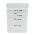 Thumbnail image #1 for Cambro 8SFSP148 CamSquare® Commercial Food Storage Containers Case of 6