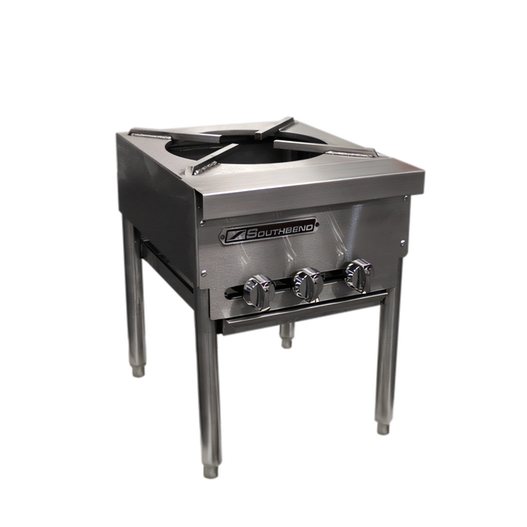 Product image #1 for Southbend Single-Section Stock Pot Range with 3-Ring Cast Iron Burner, Manual Controls, 120,000 BTU