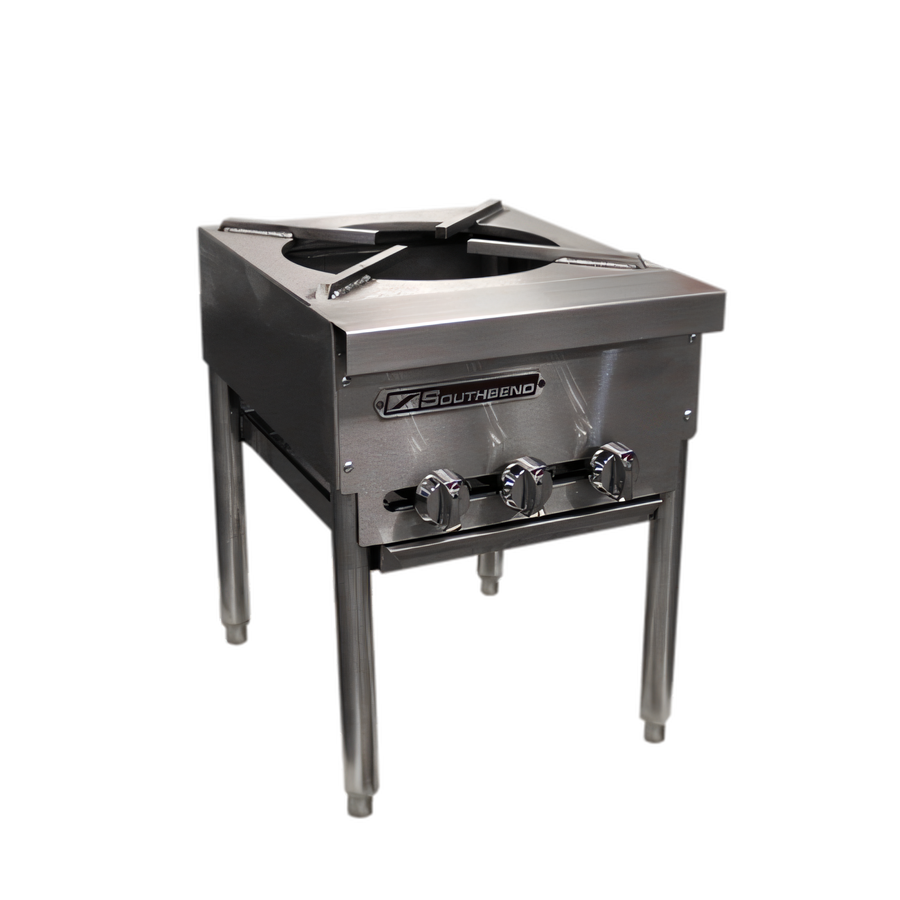 Product image #1 for Southbend Single-Section Stock Pot Range with 3-Ring Cast Iron Burner, Manual Controls, 120,000 BTU