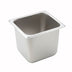 Thumbnail image #1 for Winco 1/6 Size 6-Inch Deep Straight-Sided Standard Weight Steam Table Pan