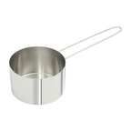 Thumbnail image #1 for Winco MCPL-200C Stainless Steel Measuring Cup, 2-Cup Capacity, 6-Inch Wire Handle Case of 12
