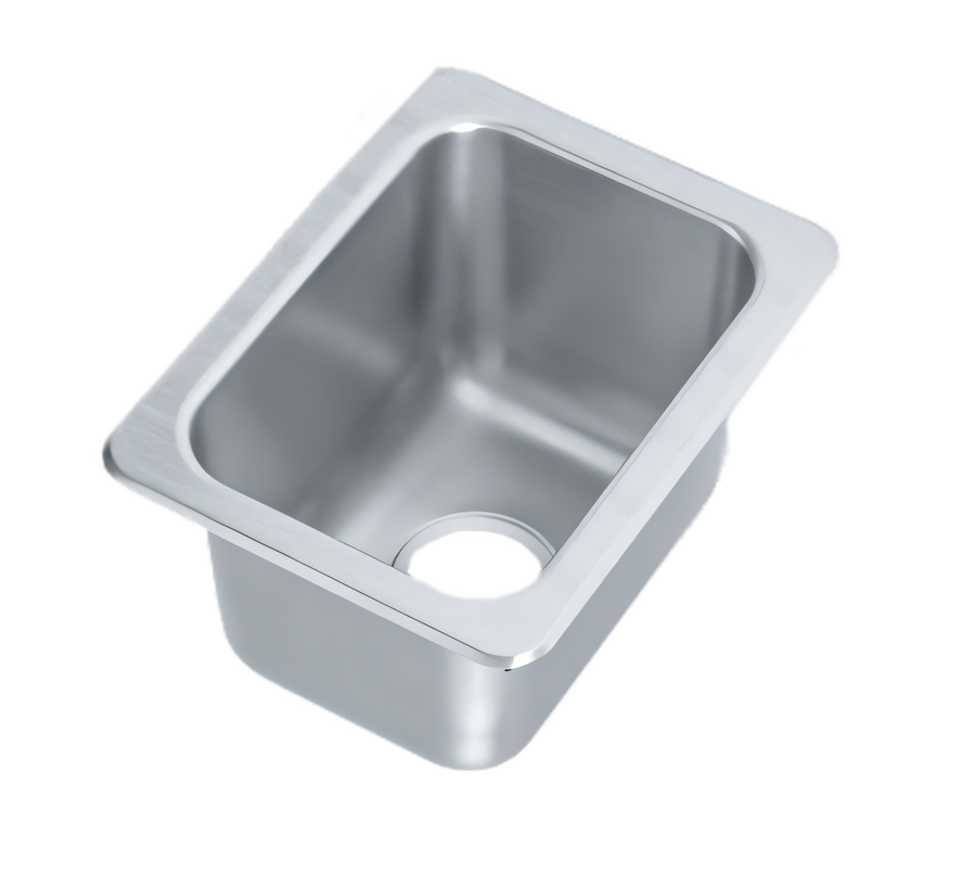 Product image #1 for Vollrath 1-Compartment Self-Rimming Drop-In Sink, 10 x 14 x 10 Bowl, 304 Stainless Steel