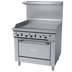 Thumbnail image #1 for Garland GF Starfire Pro 36-Inch Gas Restaurant Range with 36-Inch Thermostatic Griddle and Standard Oven