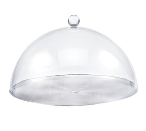 Product image #1 for 12-Inch Clear Acrylic Dome Cake Cover with Knob Handle