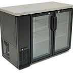 Thumbnail image #1 for Eagle Group BlendPort® BPR-UBB-24-72G Three-Section Reach-In Back Bar Cooler, 3 Glass Doors, 72-3/4 in W, Stainless Steel Top