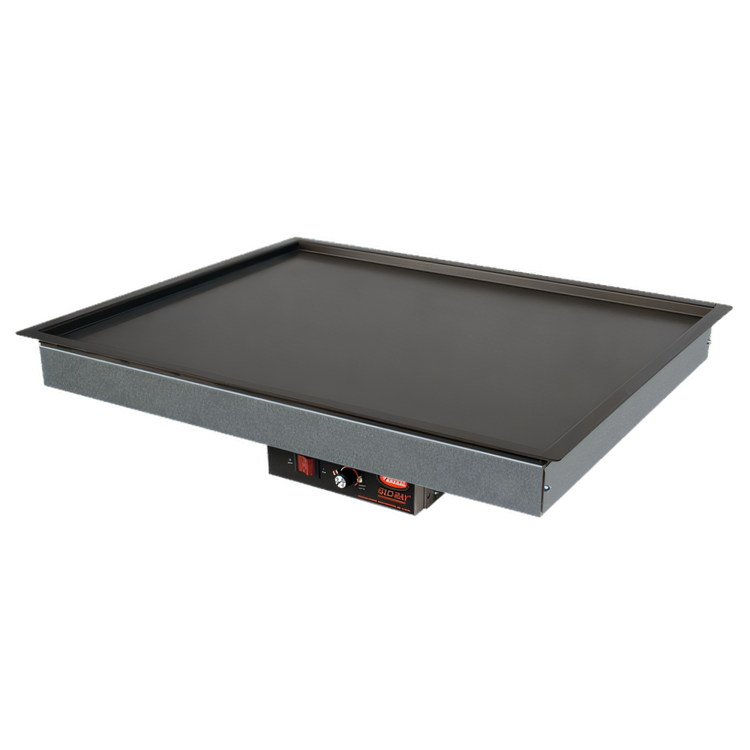 Product image #1 for Hatco Glo-Ray Built-In Rectangular Heated Shelf with Recessed Top, 49.5" x 21", Hardcoat Aluminum Top