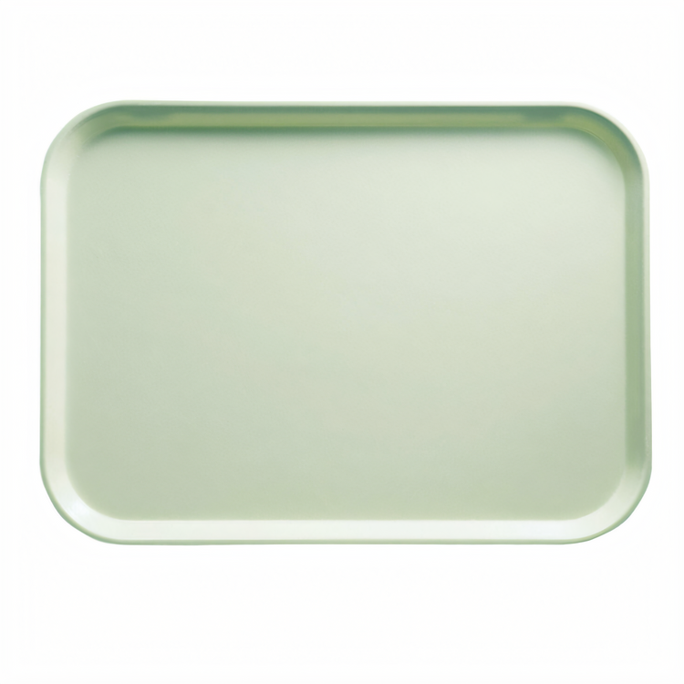 Product image #2 for Cambro Camtray Rectangular High-Impact Fiberglass Cafeteria Tray, 16-1/2 x 22-1/2 Inches, Key Lime
