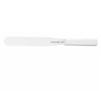 Mundial 8-Inch Baker's Icing Spatula with Stainless Steel Blade and White Polypropylene Handle