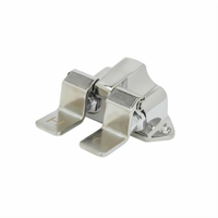 T&S Brass B-0502-BSPP Floor-Mounted Double Pedal Valve with G1/2 BSPP Female Inlets and Outlet