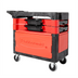 Thumbnail image #1 for Rubbermaid Commercial Trades Cart with Locking Cabinet, 2 Shelves, and Parts Storage