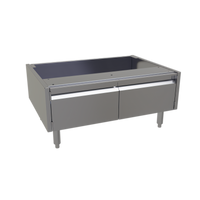Glastender ACB-34 34-Inch Underbar Stainless Steel Add-On Cabinet Base with 2 Hinged Doors