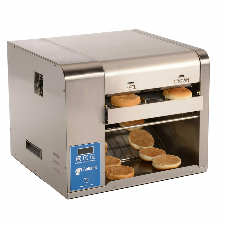 Product image #1 for Antunes Gold Standard 2-Lane Horizontal Dual-Belt Conveyor Toaster, 208V