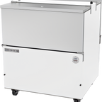 Thumbnail image #1 for Beverage Air ST34HC-W Dual-Access Cold Wall School Milk Cooler, 12.37 Cu. Ft., White Exterior, 34-Inch Width
