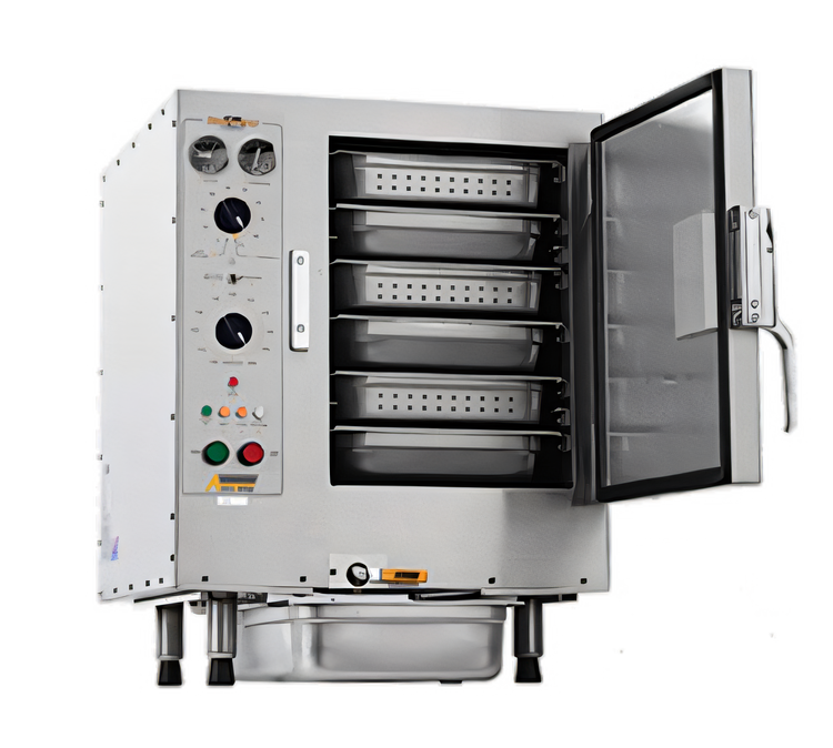 Product image #1 for AccuTemp Steam'N'Hold 6-Pan Countertop Connectionless Electric Vacuum Steamer