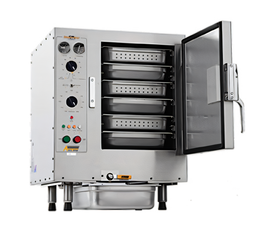 Product image #1 for AccuTemp Steam'N'Hold 6-Pan Countertop Connectionless Electric Vacuum Steamer