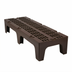 Thumbnail image #1 for Cambro S-Series Dunnage Rack — Slotted Polypropylene, 60 in W x 21 in D x 12 in H, 3000 lb Capacity (Dark Brown)