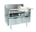 Thumbnail image #1 for La Rosa Refrigeration 102-Inch x 26 1/2-Inch Dry-Drawer Equipment Stand with 5 Drawers