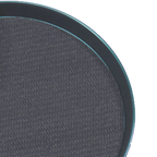 Thumbnail image #1 for American Metalcraft BTTL13 13-Inch Round Black Non-Slip Bar Tray Mat, Rigid PVC Film Case of 200