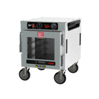 Thumbnail image #1 for Metro HotBlox™ HBCN4-AC-UC 4-Pan Undercounter Heated Holding Cabinet with Clear Door, Analog Controls, 120V