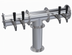 Thumbnail image #1 for Krowne Pipe T-Head 4-Faucet Air-Cooled Beer Tower