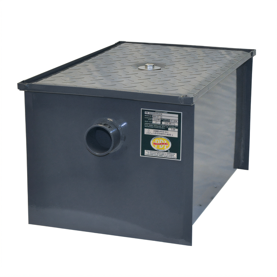 Product image #1 for BK Resources 40 lb Carbon Steel Grease Trap, 20 GPM