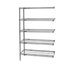Thumbnail image #1 for EagleGard 5-Tier Add-On Wire Shelving Unit, 30 x 18 x 74 Inches, Hybrid Epoxy Finish