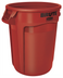 Thumbnail image #1 for Rubbermaid Commercial Products FG263200RED BRUTE Trash Containers Case of 6