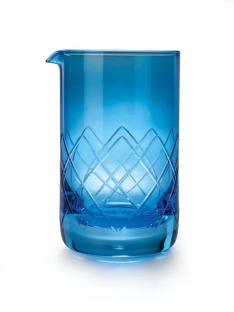 Product image #1 for Barfly 17 oz Blue Mixing Glass with Weighted Base and Pouring Spout