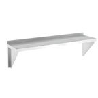 Thumbnail image #1 for Channel Manufacturing SWS1260 Solid Stainless Steel Wall-Mounted Shelf, 60"W x 12"D, 18 Gauge, 300 Series