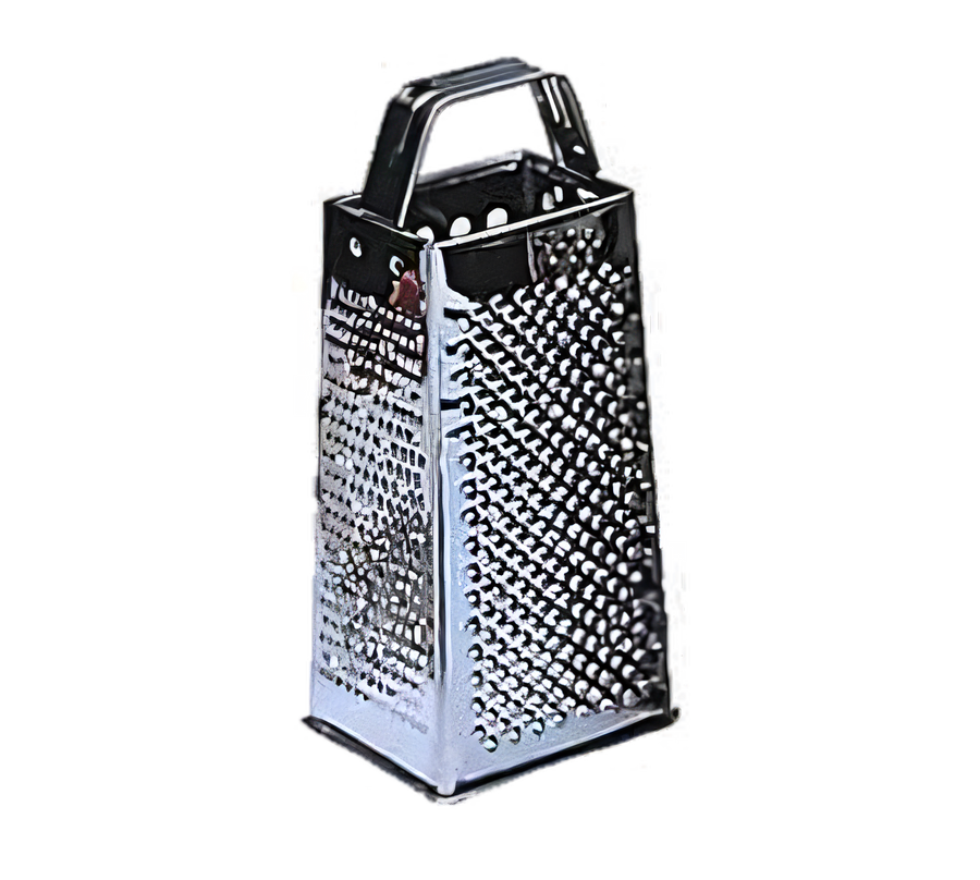 Product image #1 for Admiral Craft 9-Inch High 4-Sided Tapered Stainless Steel Grater