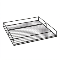 Flat Black Wine Rack for MMR49, 12-Bottle Capacity
