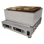 Thumbnail image #1 for Carter-Hoffmann (Middleby) MT23-6 Countertop Top-Access Hot Food Holding Cabinet with 2 6-Inch Amber Pans and Independent Digital Controls